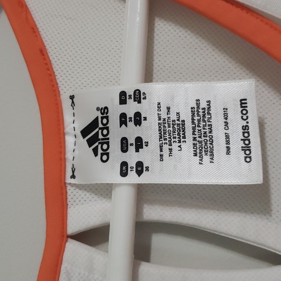 Adidas white tank top - Picture 2 of 15